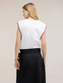 Jersey-Top mit farbigen Kanten image number 1