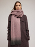 Long gradient scarf with fringes image number 0