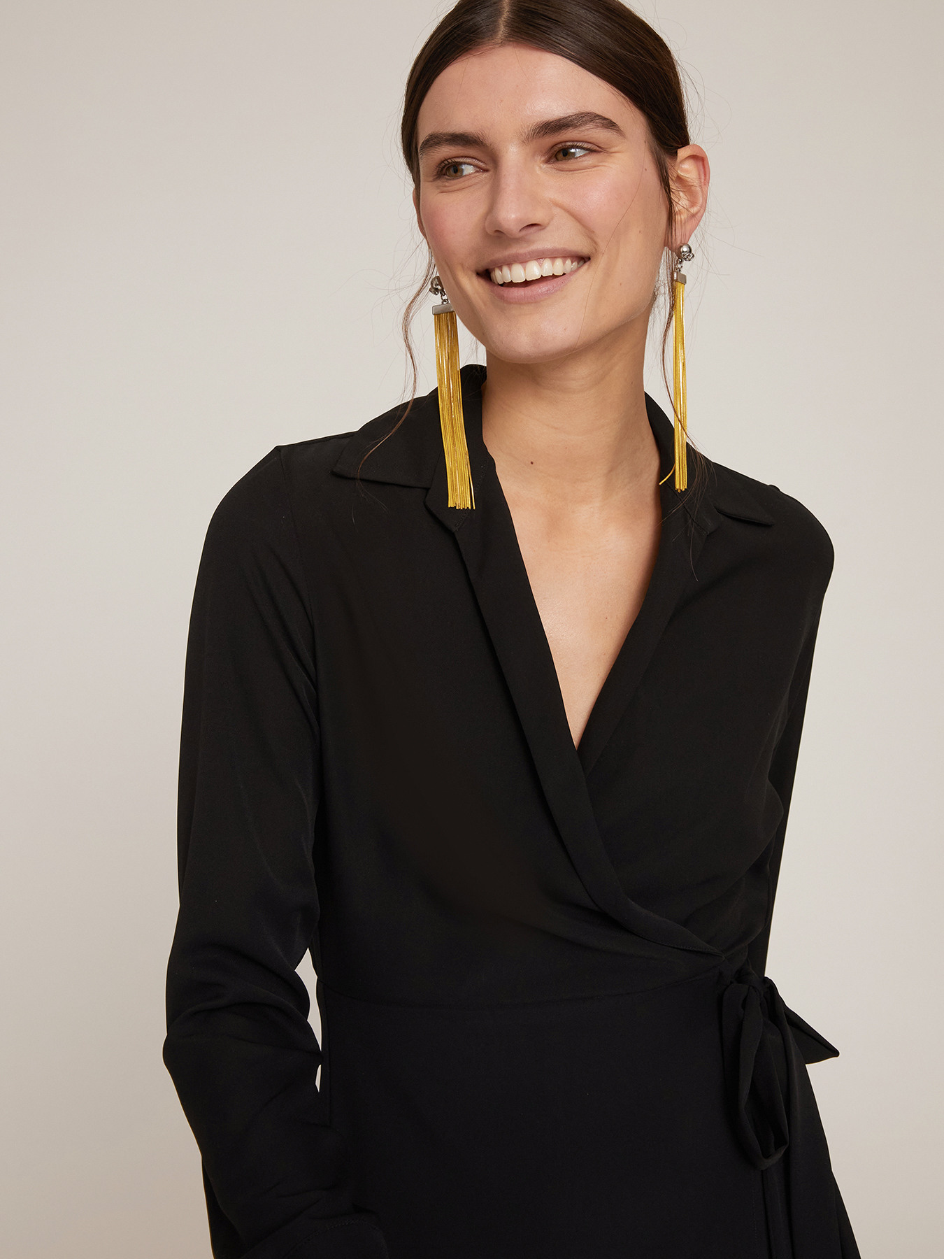 Vestito corto effetto portafoglio image number 2