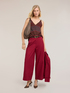 Top in maglia a righe in misto lurex image number 3