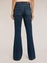 Flare jeans with button pattern image number 1