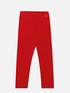 Pantalones pitillo de tejido scuba image number 3