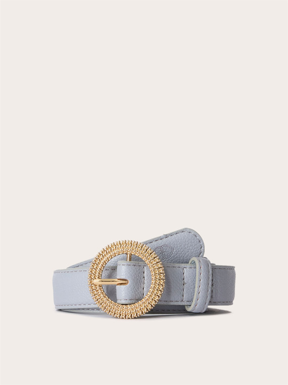 Ceinture avec boucle circulaire bijou