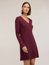 Flared dress in Milano stitch image number 2