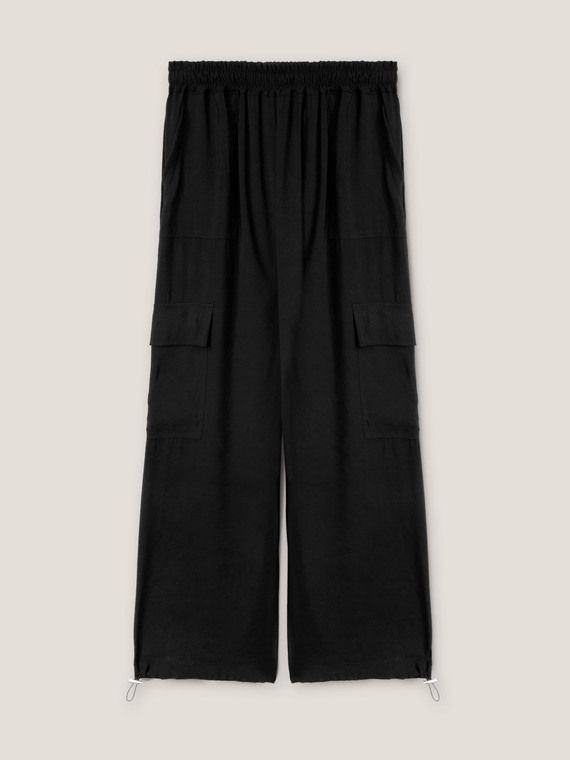 Flowing cargo joggers