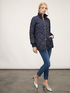 Diamond quilted padded jacket image number 3