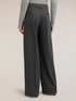 Pantalon palazzo ray&eacute; en point de Milan image number 1