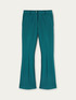 Milano-stitch flare trousers image number 3