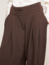 Palazzo trousers with pleats image number 2