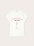 T-Shirt mit Print und Strassapplikationen image number 4