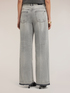Flared jeans with frayed hem image number 1
