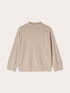 Rollkragenpullover aus Viskosemischung mit Pailletten image number 4