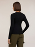 Cardigan in maglia a coste image number 1