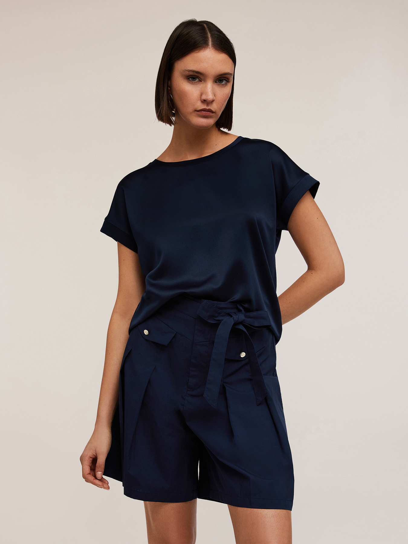 T-shirt bimaterica image number 2