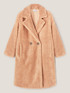 Cappotto doppiopetto in teddy image number 3