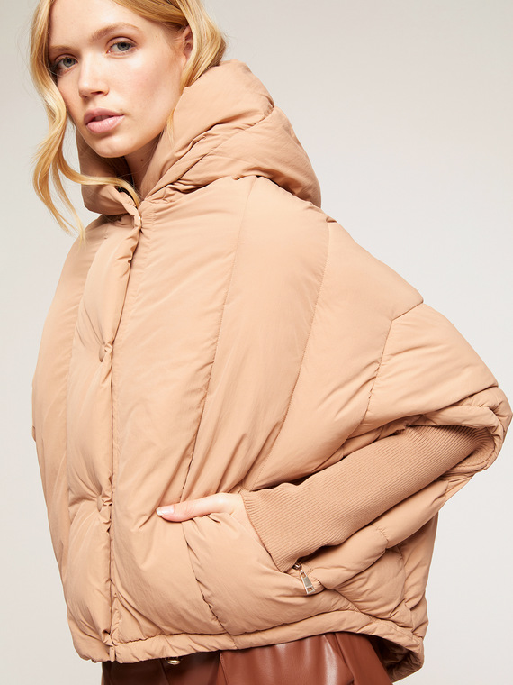 Motivi Giubbotto imbottito a uovo Donna, Beige, Taglia M