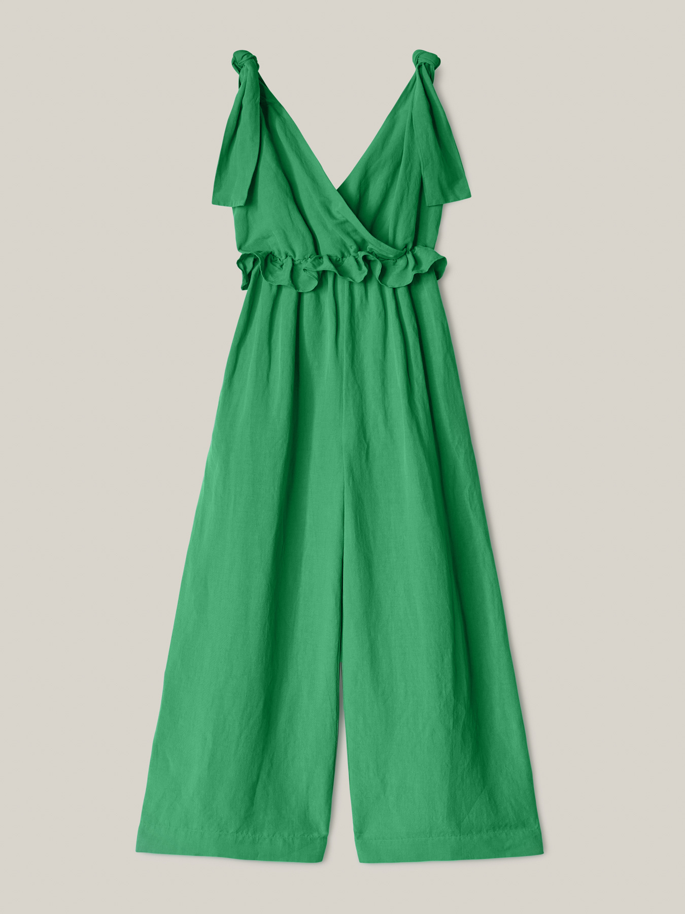 Oversized jumpsuit with ruching image number 3