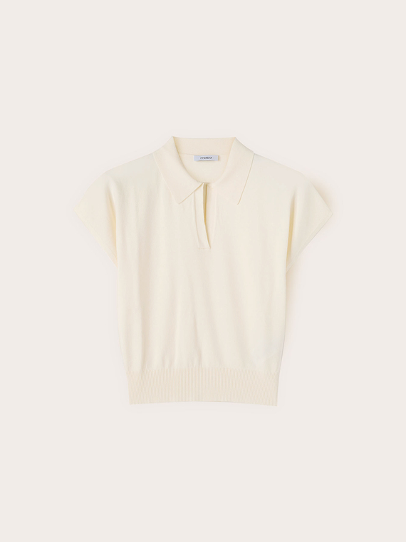 Polo de punto mezcla viscosa