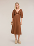 Flare dress with bow on the back image number 2