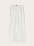 Flowing pinstriped palazzo trousers image number 5