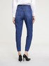 Jeans blue wash con pinces image number 1