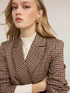 Blazer doppiopetto fantasia check lurex image number 3