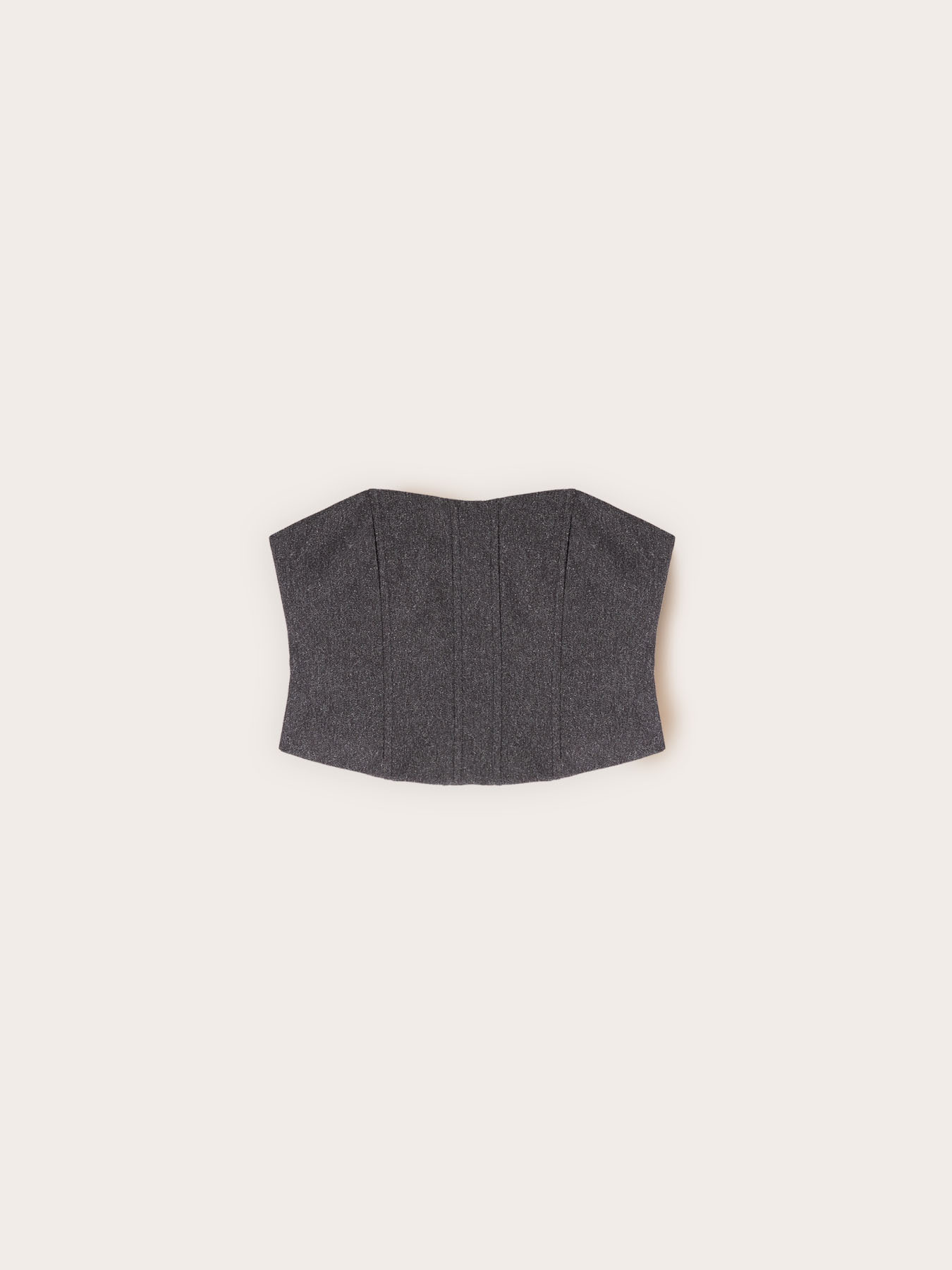 Bustier en tinte en hilo image number 4