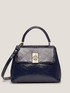 Just Bag in similpelle con ricamo Doble Love image number 0