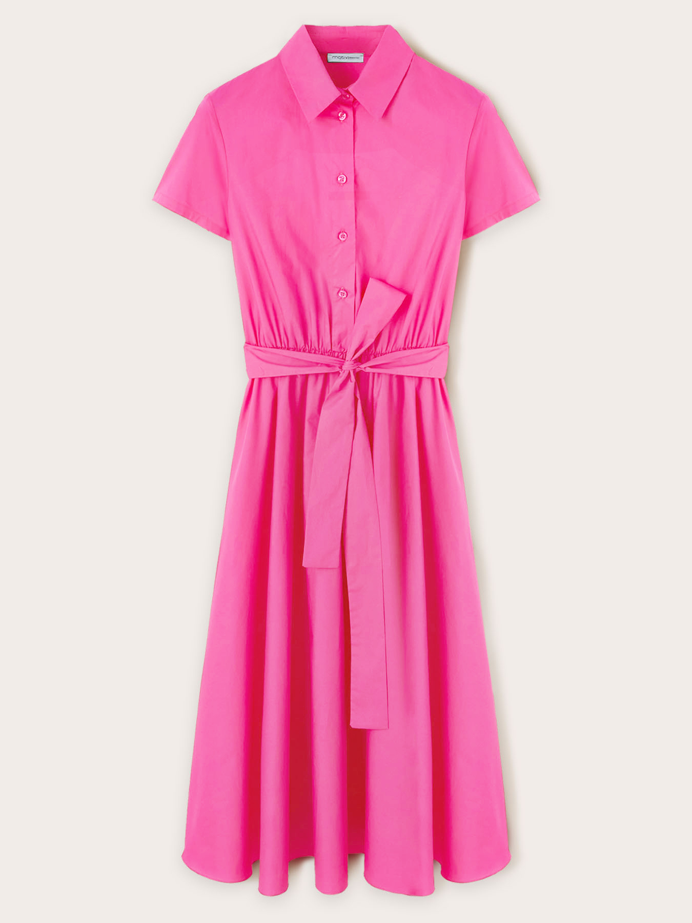 Hemdblusenkleid aus Baumwolle image number 4