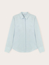 Mixed cotton poplin shirt image number 3