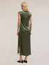 Long satin dress image number 1