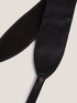 Leather effect sash with embroidery image number 1