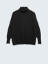 Cashmere blend big turtleneck pullover image number 3