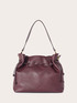 Bucket bag with drawstring and pearls image number 2
