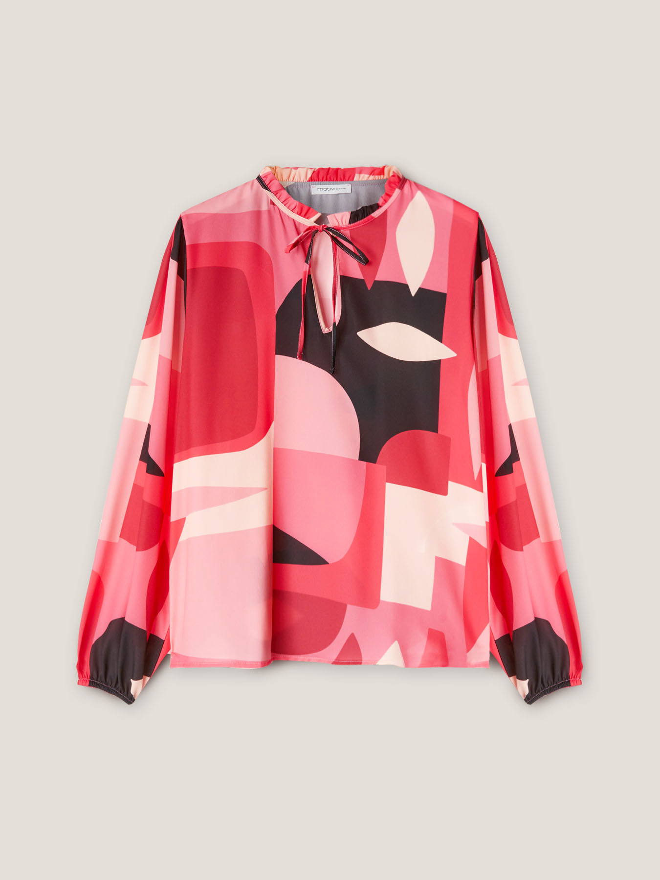 Bluse mit geometrischem Muster image number 3