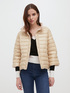 Reversible, cape model down jacket image number 2