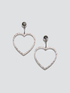 Heart-shaped earrings image number 2