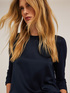 Tricou basic din două materiale image number 0