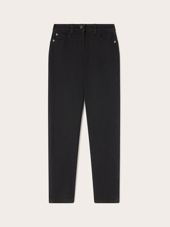 Jeans skinny talle alto black wash