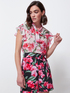 Blusa fantasia floreale image number 0