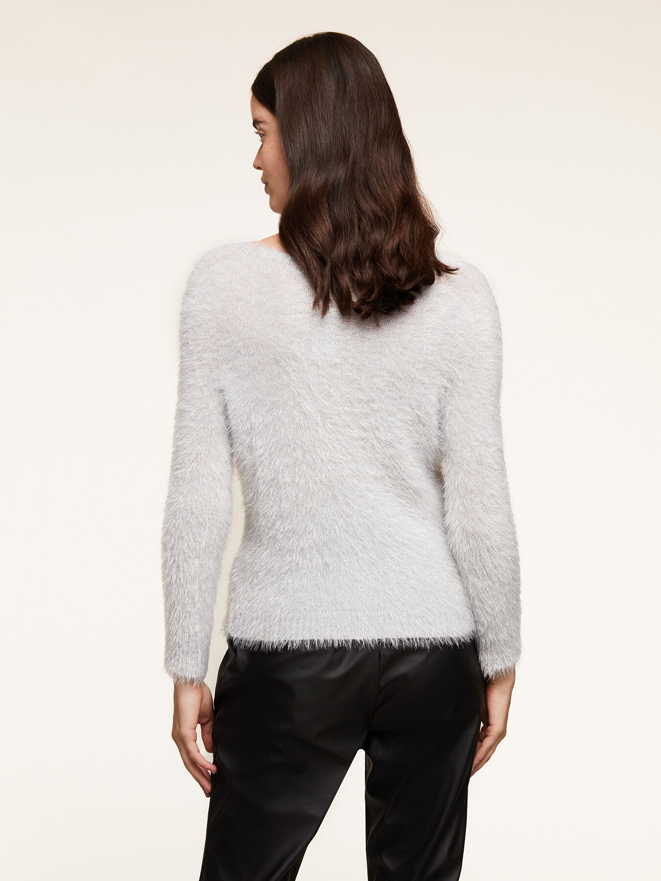 Plush effect sweater image number 1