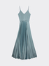 Vestito lungo pliss&eacute; image number 3