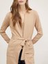 Long cardigan with belt image number 2