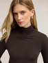 Turtleneck cashmere-blend t-shirt image number 3