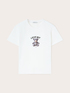 Crew neck t-shirt with print image number 4