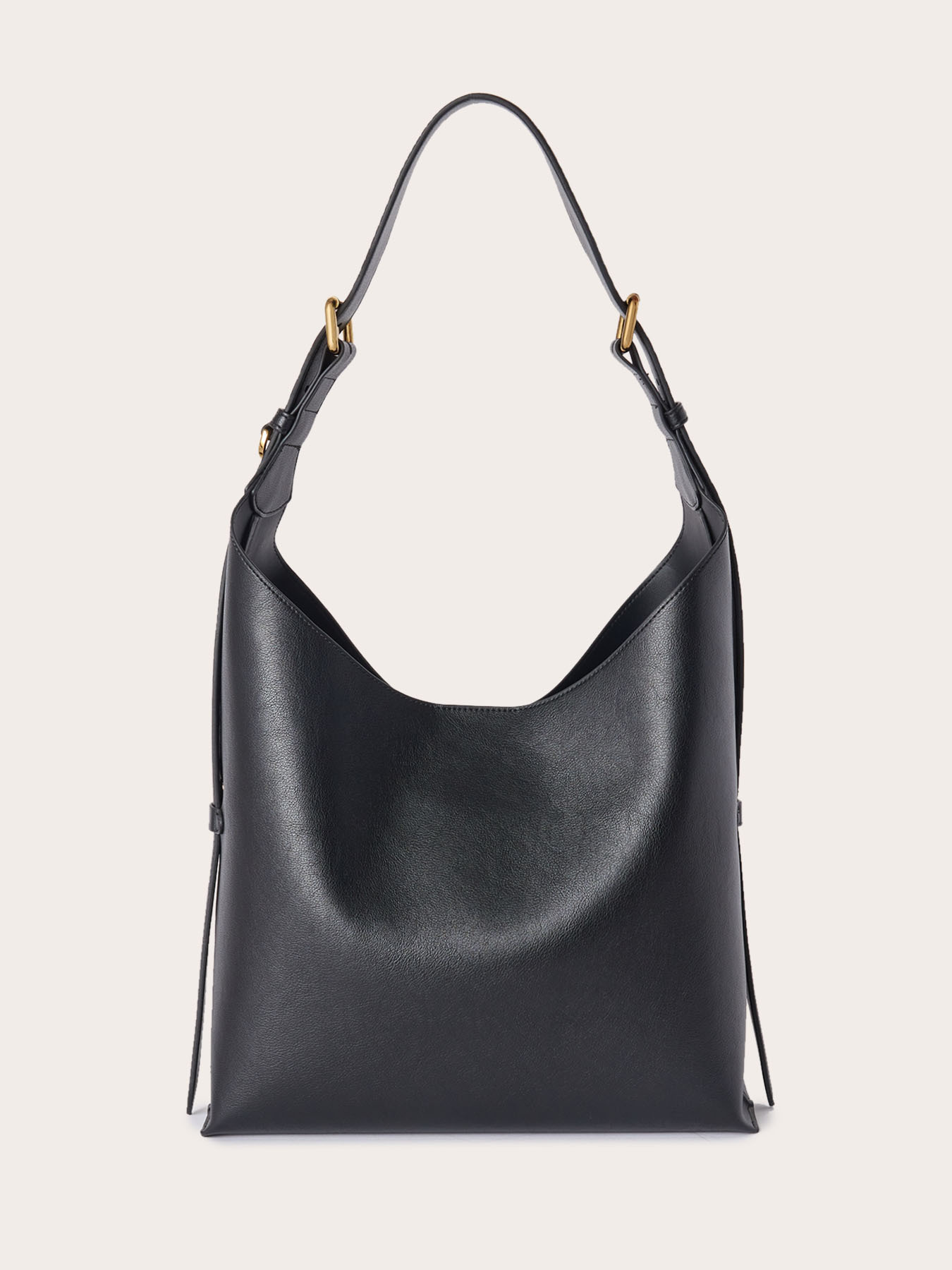 Hobo shoulder bag with adjustable handle image number 1