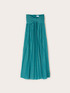 Robe longue pliss&eacute;e en jersey lurex image number 4