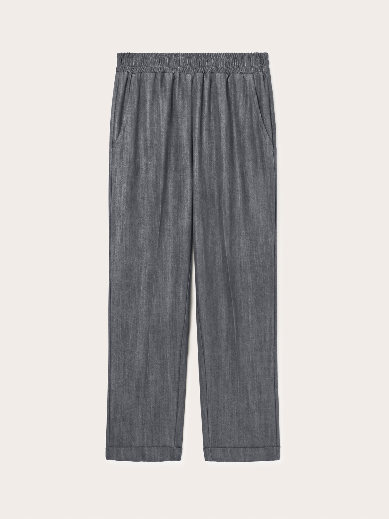 Denim-effect joggers image number 4