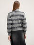Striped sequin turtleneck image number 1