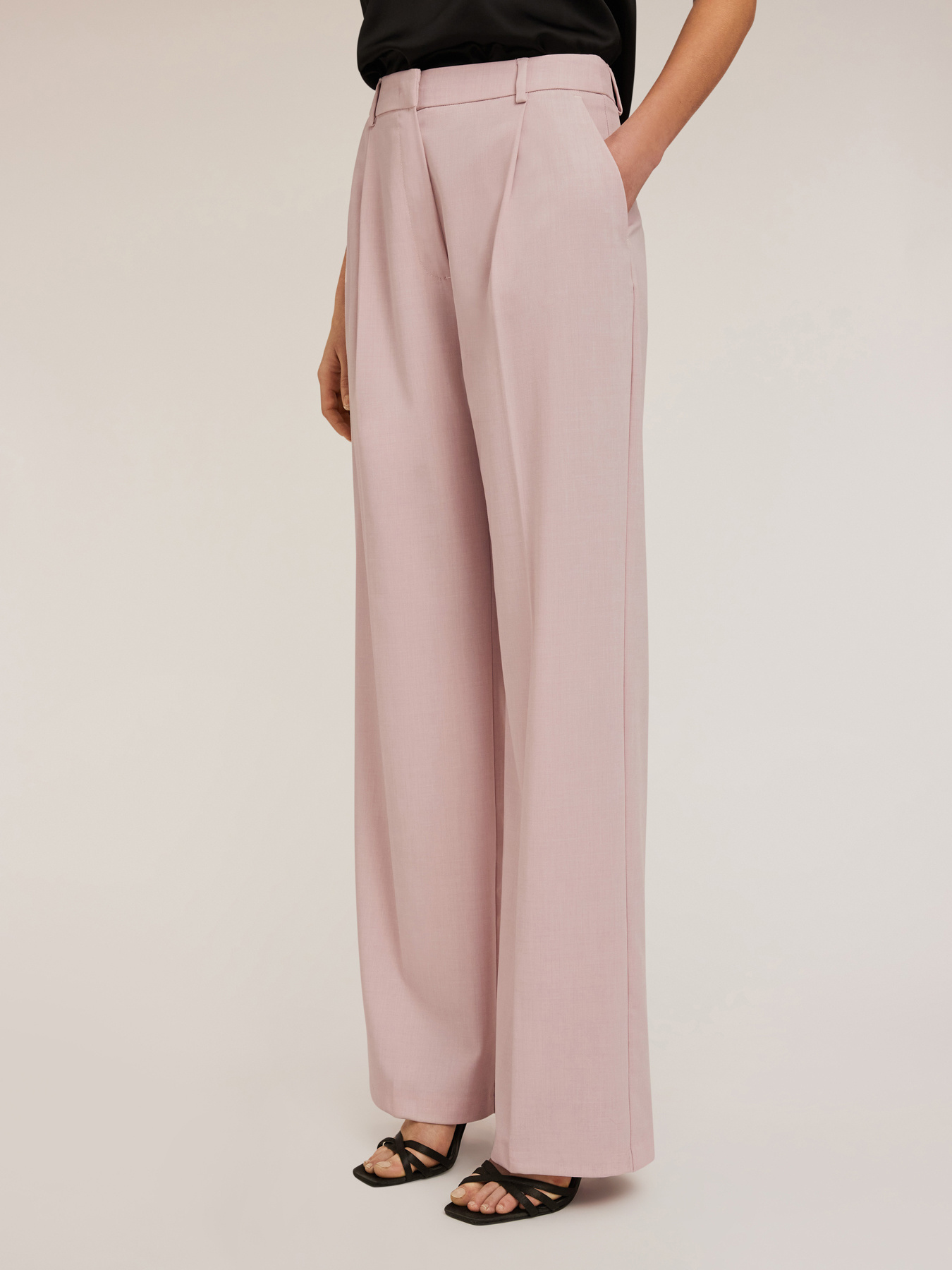 Pantalon large avec plis image number 0